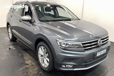 Grey 2021 Volkswagen Tiguan Wagon Allspace 110 Tsi Comfortline