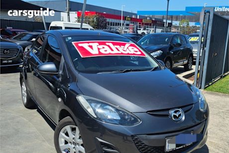 Grey 2013 Mazda 2 Hatchback Neo