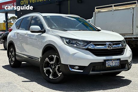 White 2017 Honda CR-V Wagon Vti-S (Awd)