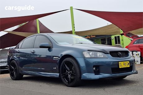 Blue 2010 Holden Commodore Sedan Sv6