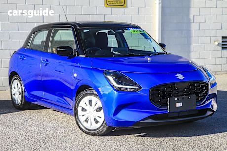 Blue 2025 Suzuki Swift Hatchback Hybrid