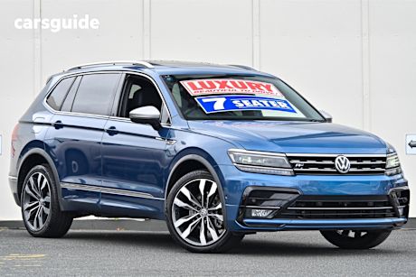 Blue 2019 Volkswagen Tiguan Wagon Allspace 162 Tsi Highline
