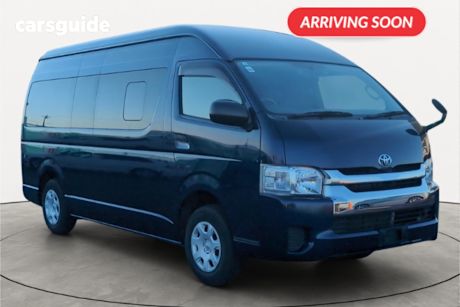 Blue 2015 Toyota HiAce Commercial WIDE LONG DX GL PACKAGE 4WD