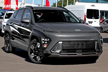 Grey 2025 Hyundai Kona Wagon Hybrid Elite