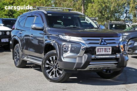 Grey 2021 Mitsubishi Pajero Sport Wagon Exceed (4Wd) 7 Seat