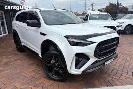 White 2024 Isuzu MU-X Wagon X-Terrain (4X4)