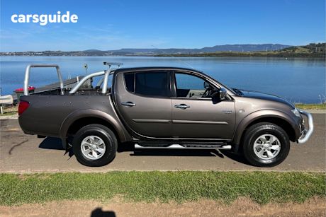 Grey 2012 Mitsubishi Triton Double Cab Utility Glx-R (4X4)