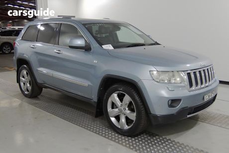 Blue 2012 Jeep Grand Cherokee Wagon Limited (4X4)
