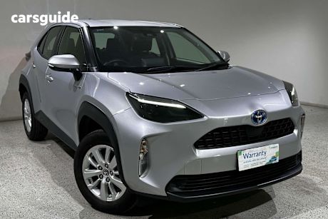 Silver 2024 Toyota Yaris Cross Wagon Gx Hybrid