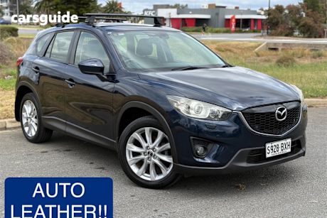 Blue 2014 Mazda CX-5 Wagon Grand Tourer (4X4)