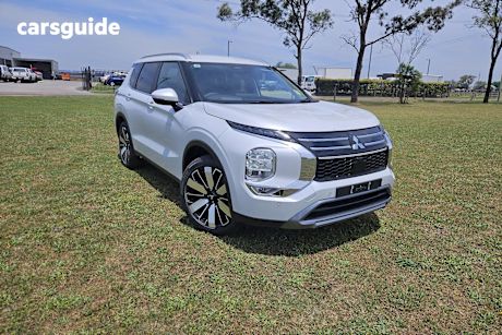 White 2025 Mitsubishi Outlander Wagon Aspire 7 Seat (2Wd)
