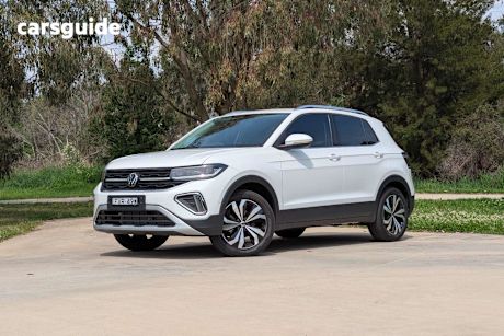 White 2024 Volkswagen T-Cross Wagon 85Tsi Style