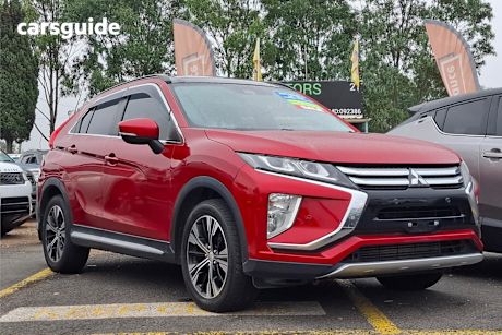 Red 2017 Mitsubishi Eclipse Cross Wagon Exceed (Awd)