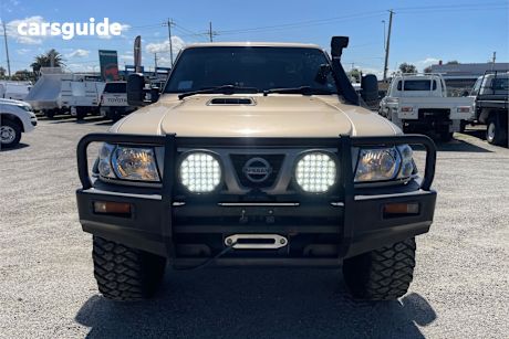 Gold 2003 Nissan Patrol Coil Cab Chassis St (4X4)