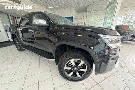Black 2024 Volkswagen Amarok Dual Cab Utility Style Tdi600 4Motion