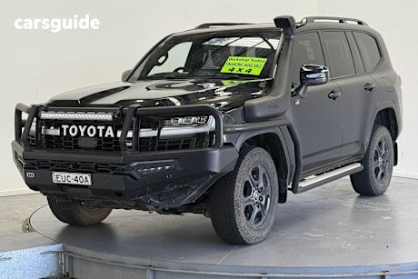 Black 2022 Toyota Landcruiser Wagon Lc300 Gr-S (4X4)