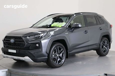 Grey 2023 Toyota RAV4 Wagon Edge (Awd) Hybrid