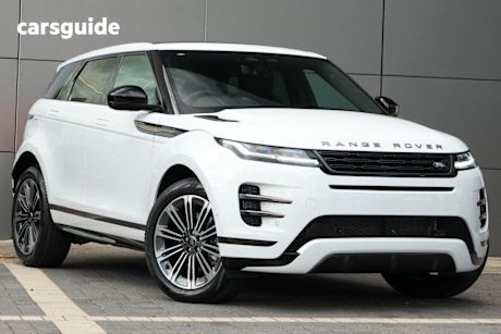 White 2025 Land Rover RR EVOQUE SUV
