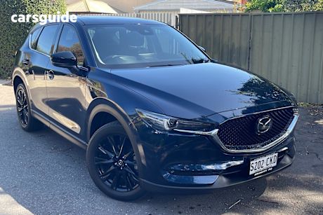 Blue 2021 Mazda CX-5 Wagon Gt Turbo (Awd)