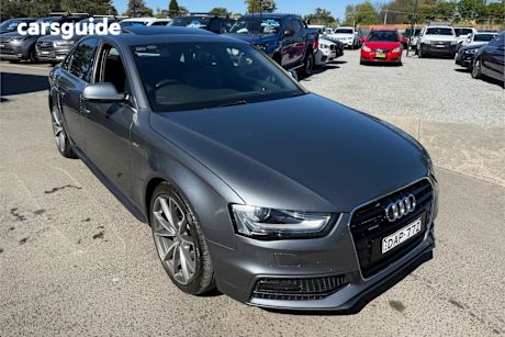 Grey 2015 Audi A4 Sedan 2.0 Tfsi S-Line Quattro