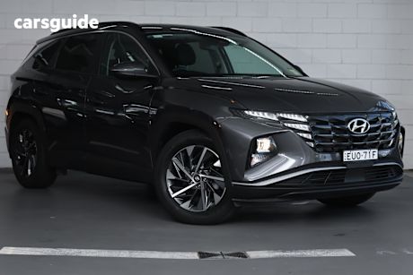 Grey 2022 Hyundai Tucson Wagon Elite (Awd)