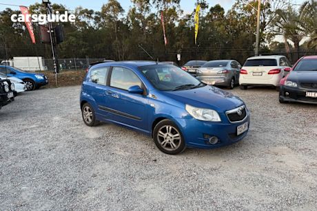 Blue 2009 Holden Barina Hatchback