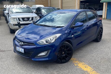 Blue 2012 Hyundai I30 Hatchback Active