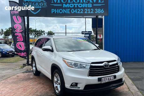 White 2016 Toyota Kluger Wagon Grande (4X4)