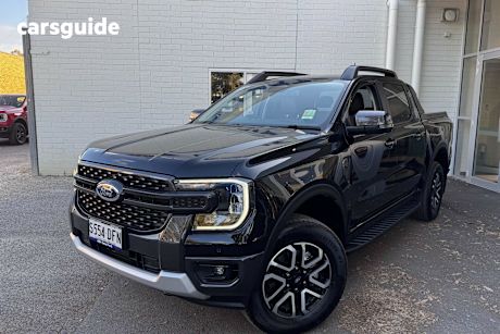 Black 2025 Ford Ranger Double Cab Pick Up Sport 3.0 (4X4)