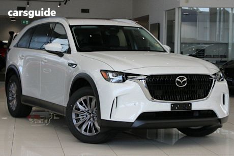 White 2025 Mazda CX-90 Wagon G50E Touring