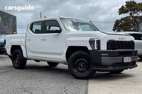 White 2025 Kia Tasman Double Cab Pick Up S (4X4) (Std) Body Fender