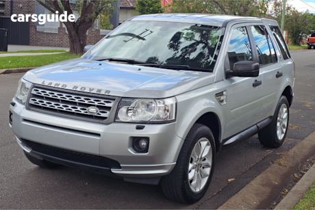 Silver 2012 Land Rover Freelander 2 Wagon Td4 (4X4)