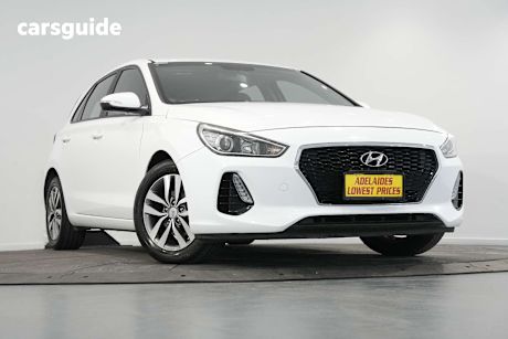 White 2018 Hyundai I30 Hatchback Active