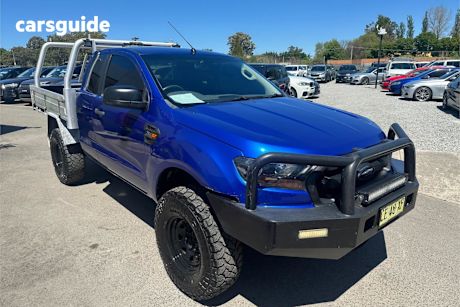 Blue 2015 Ford Ranger Super Cab Chassis Xl 3.2 (4X4)