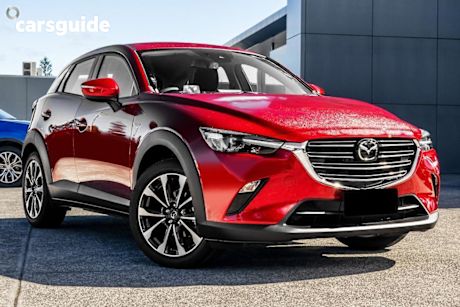Red 2025 Mazda CX-3 Wagon G20 Pure