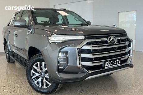 Grey 2023 LDV T60 Double Cab Utility Max Pro (4X4)