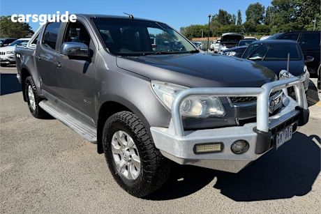 Grey 2012 Holden Colorado Crew Cab Pickup Ltz (4X4)