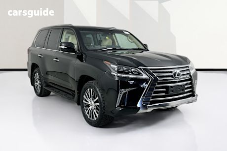 Black 2017 Lexus LX570 Wagon