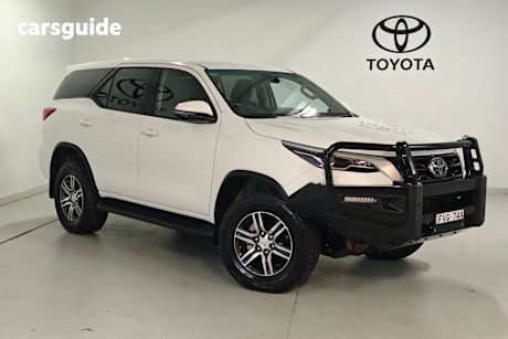 White 2022 Toyota Fortuner Wagon Gx