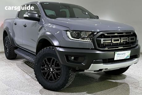 Grey 2020 Ford Ranger Double Cab Pick Up Raptor 2.0 (4X4)