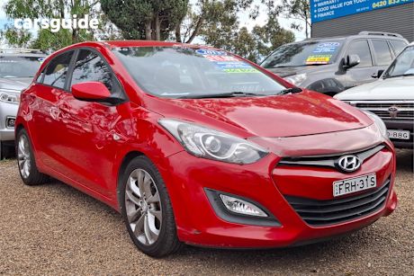 Red 2013 Hyundai I30 Hatchback Active