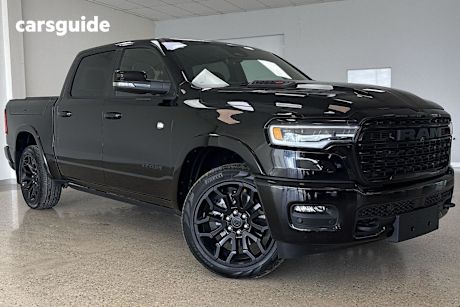 Black 2025 Ram 1500 Crew Cab Utility Limited Rambox Ho Hurricane