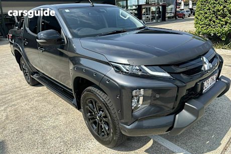 Grey 2022 Mitsubishi Triton Double Cab Pick Up Gsr (4X4)