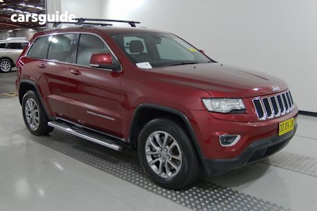 Red 2014 Jeep Grand Cherokee Wagon Laredo (4X4)