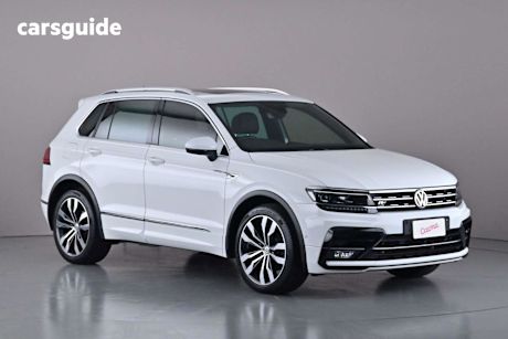 White 2017 Volkswagen Tiguan Wagon 162 Tsi Highline