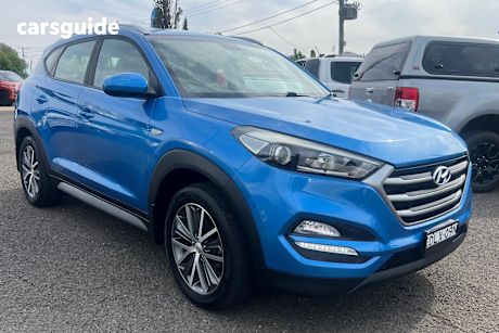 Blue 2016 Hyundai Tucson Wagon Active X (Fwd)