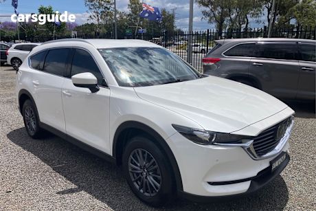 White 2020 Mazda CX-8 Wagon Touring (Awd)