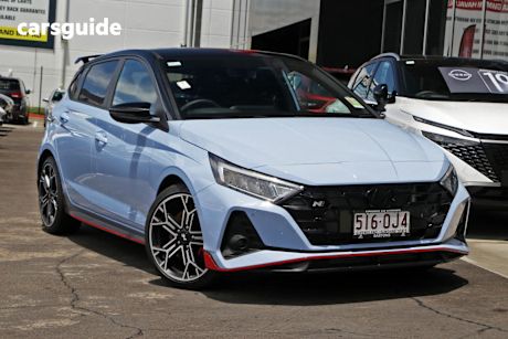 Black 2024 Hyundai I20 Hatchback N