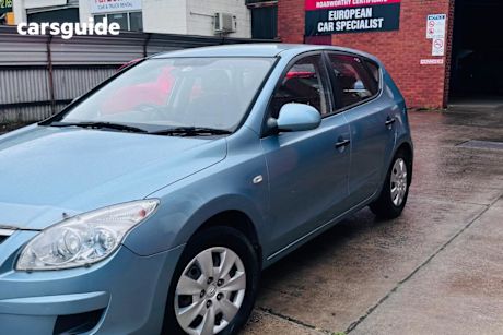 Blue 2010 Hyundai I30 Hatchback Sx