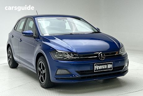 Blue 2020 Volkswagen Polo Hatchback 70Tsi Trendline